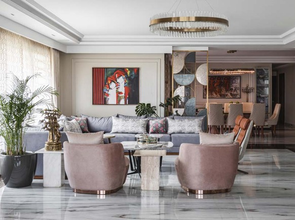 Italian marble at Brigade Millennium