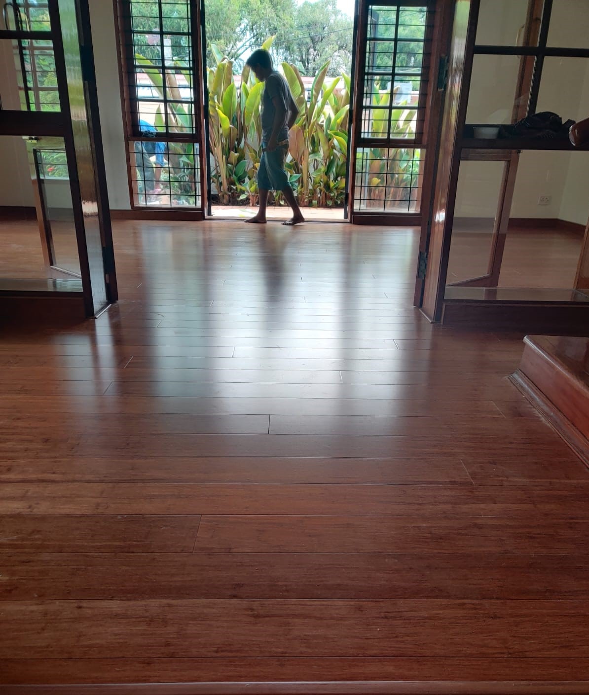 Wooden flooring at SRK Estate